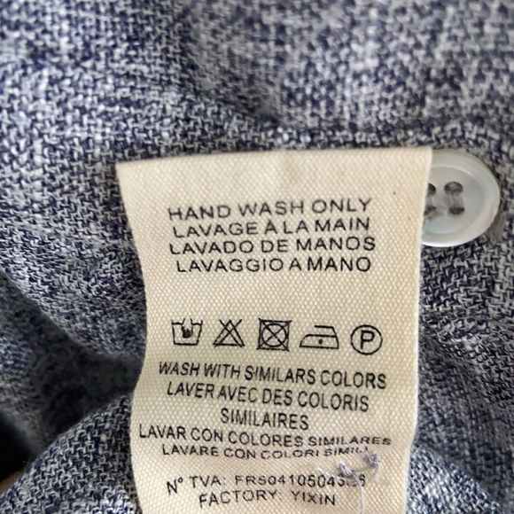 FRNCH Paris Ruffle Off the Shoulder Button Dress - Picture 11 of 11